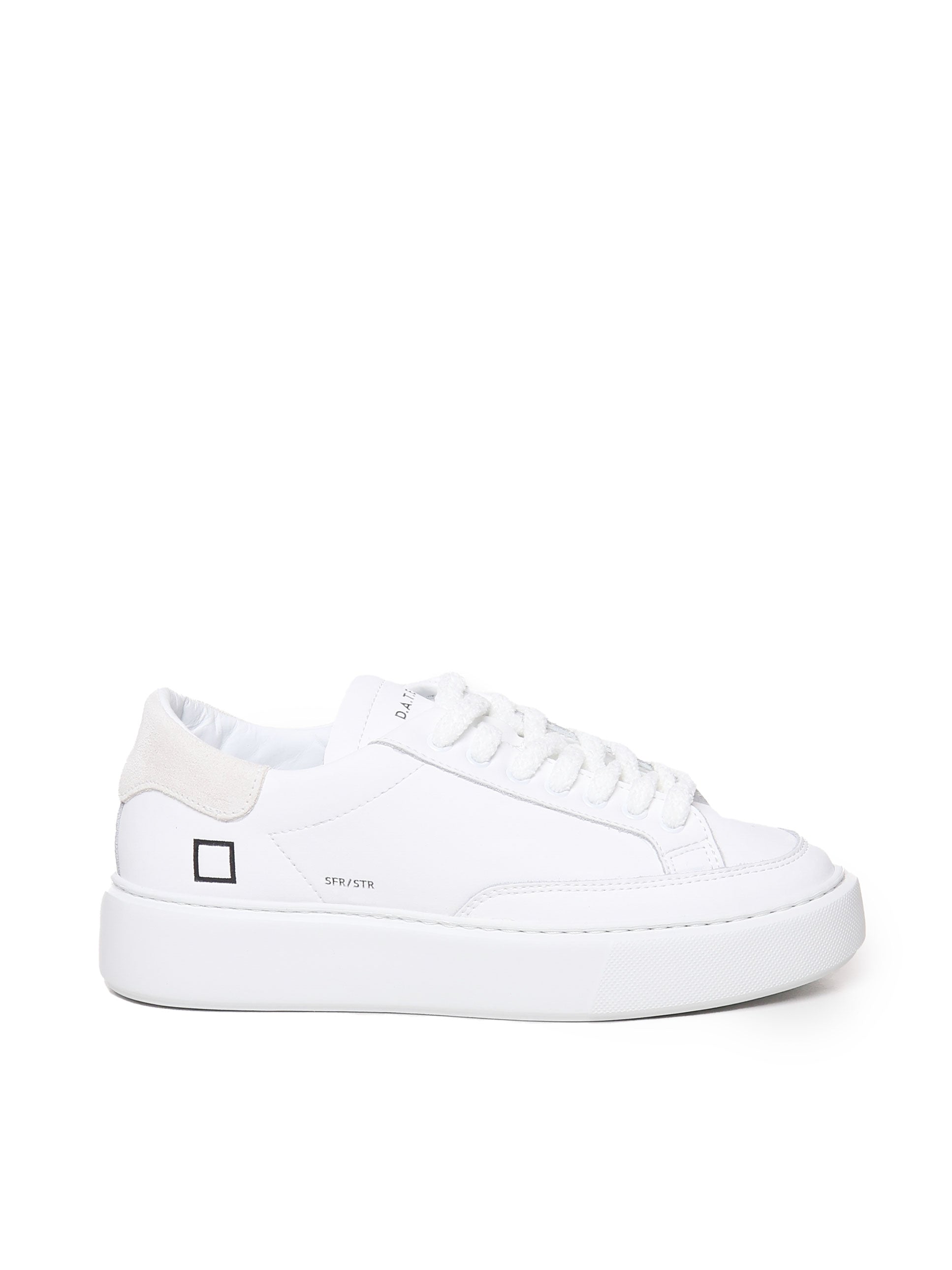 D.a.t.e. Sneakers White Leather