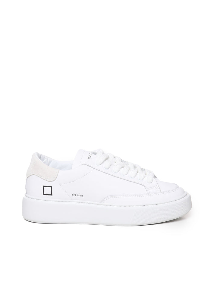 D.a.t.e. Sneakers White Leather
