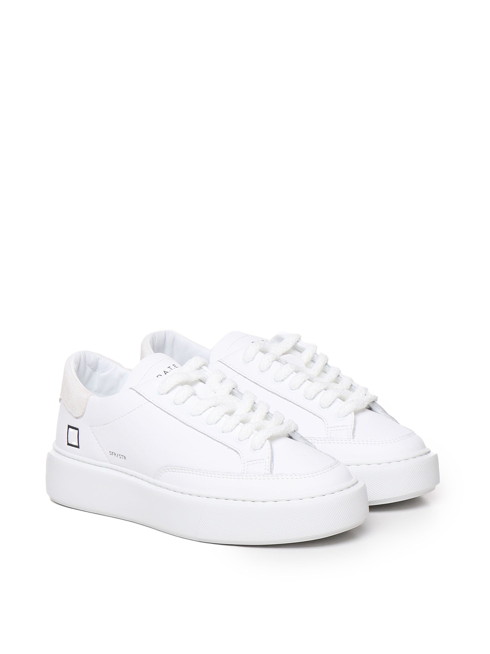 D.a.t.e. Sneakers White Leather