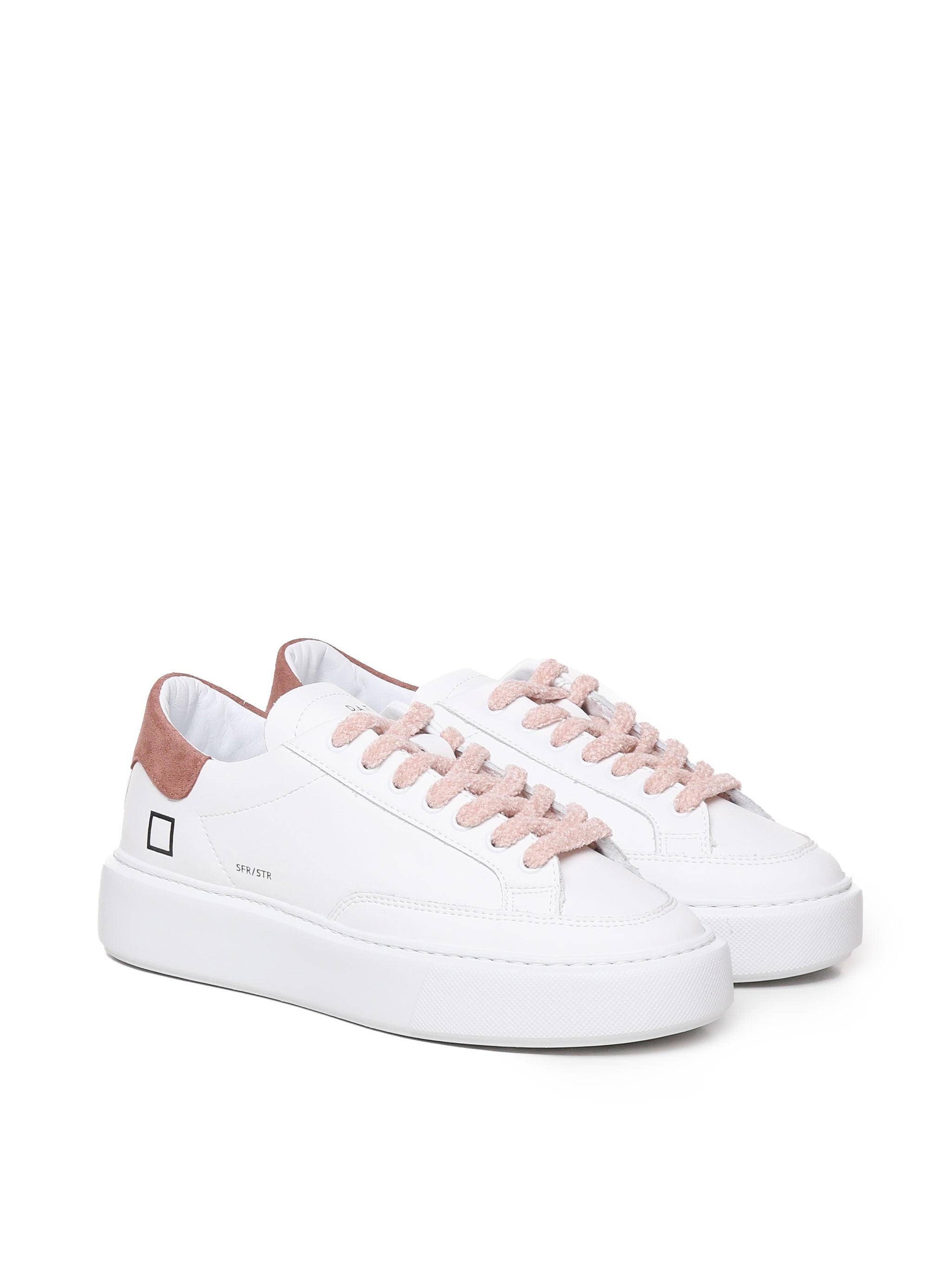 D.a.t.e. Sneakers White-phard Leather