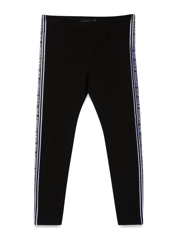 Pants Black Cotton Trousers