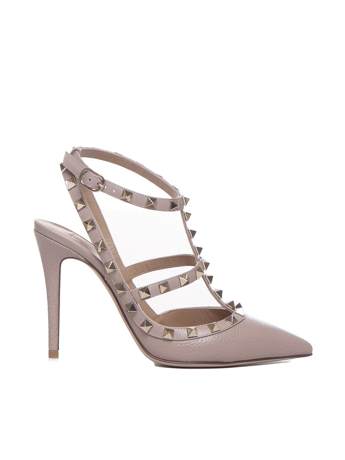 Valentino Garavani With Heel Poudre Calfskin