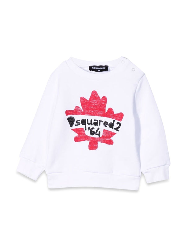 Sweatshirt White Cotton Jumpers
