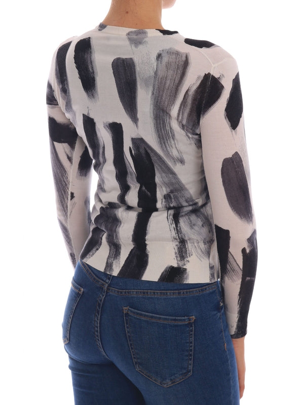 Dolce & Gabbana 100% Silk cardigan in white