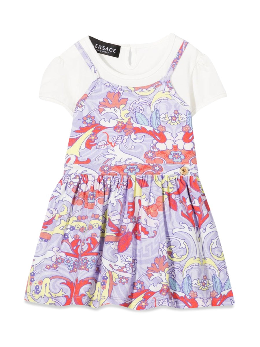 Dress Multicolour Cotton