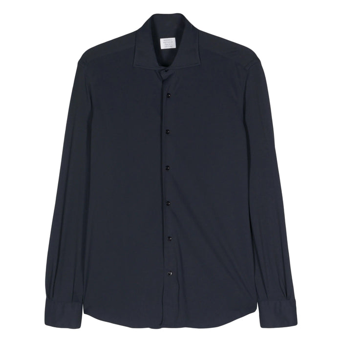Shirt Mazzarelli Blue Polyamide: 96