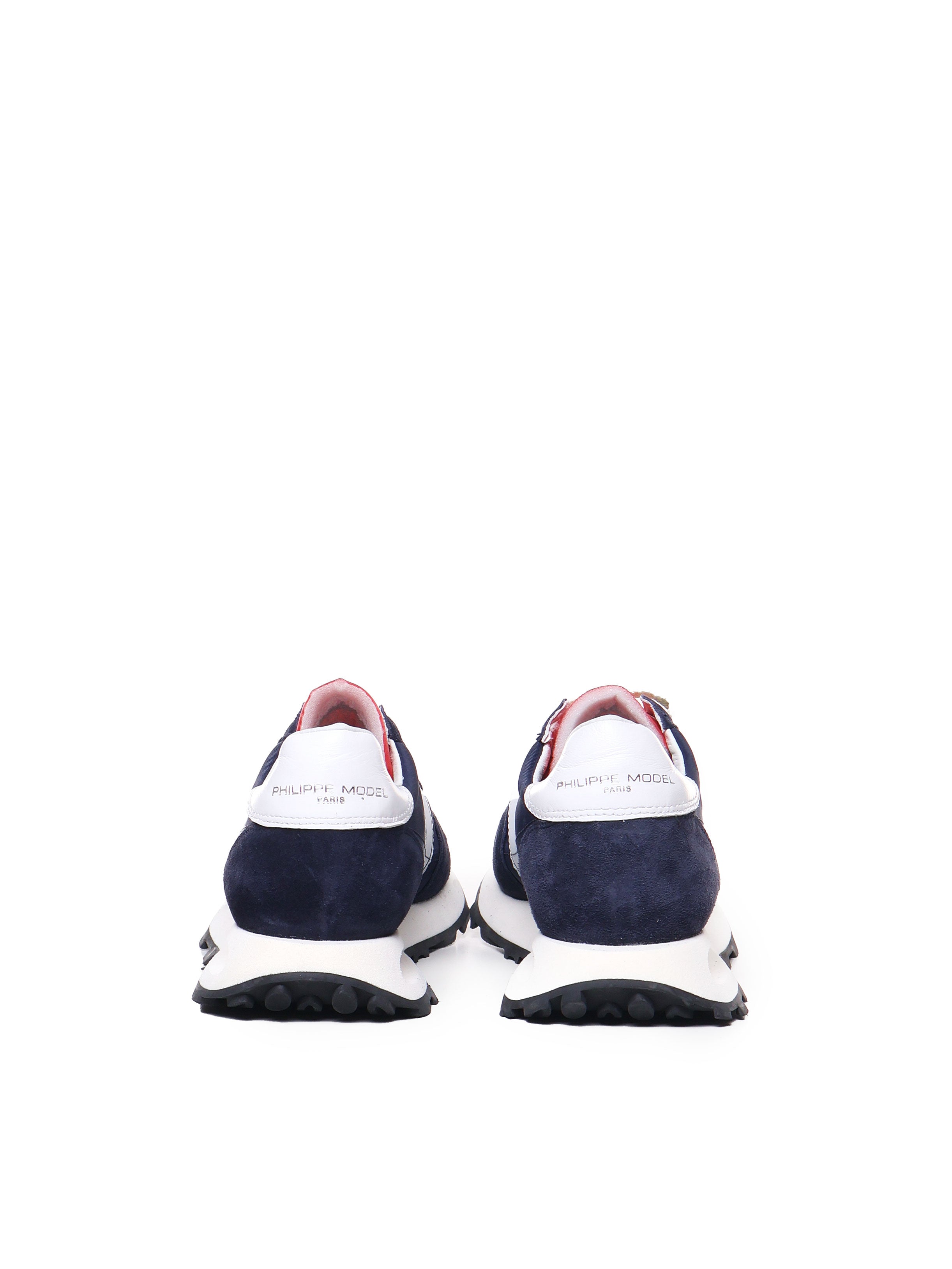 Philippe Model Sneakers Blue, White Suede