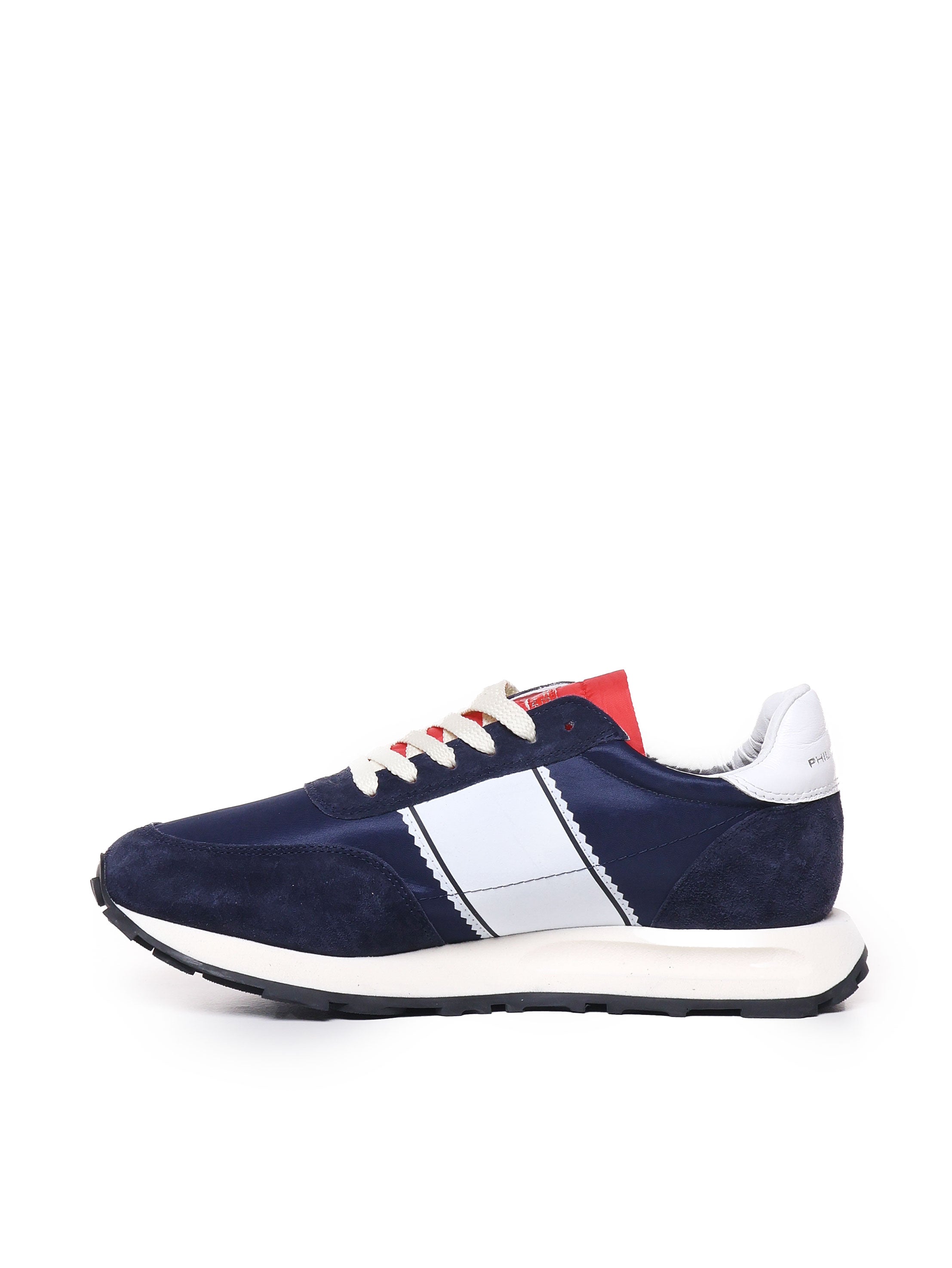 Philippe Model Sneakers Blue, White Suede