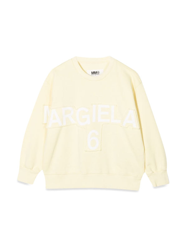 Sweatshirt Yellow Cotton Jumpers