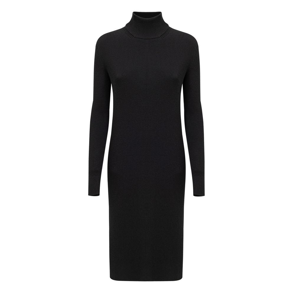 Bottega Veneta 90% Wool sweater dress in black