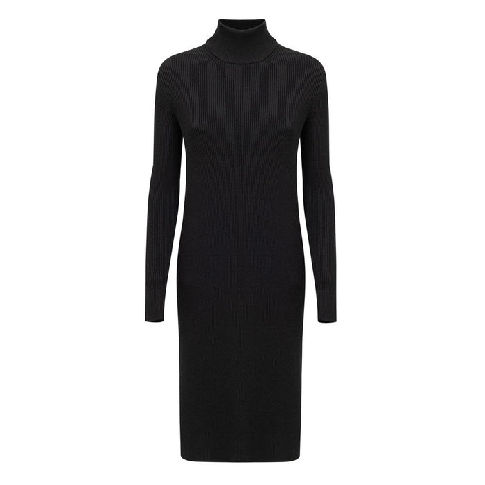 Bottega Veneta 90% Wool sweater dress in black