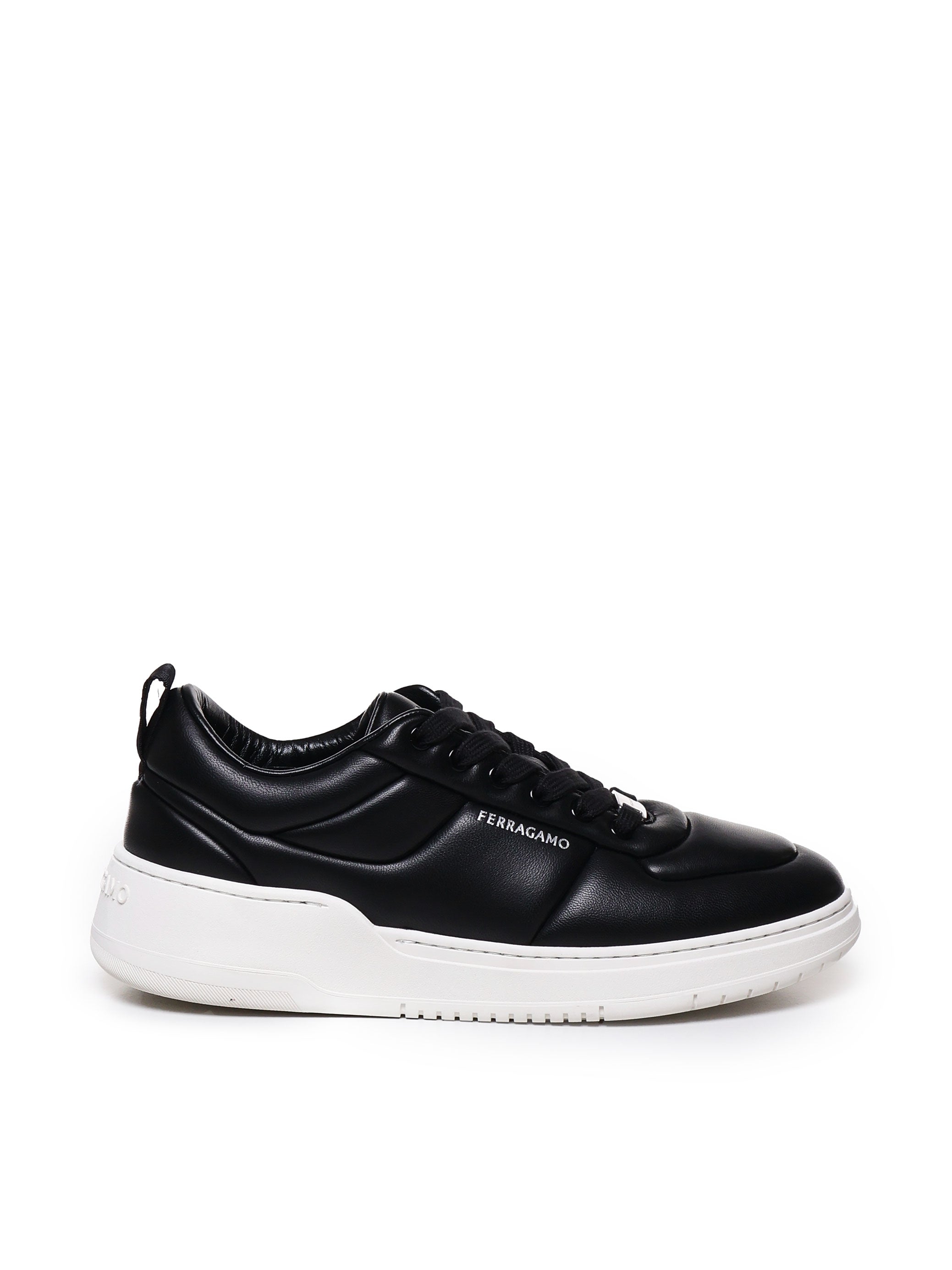 Ferragamo Sneakers Black Lambskin