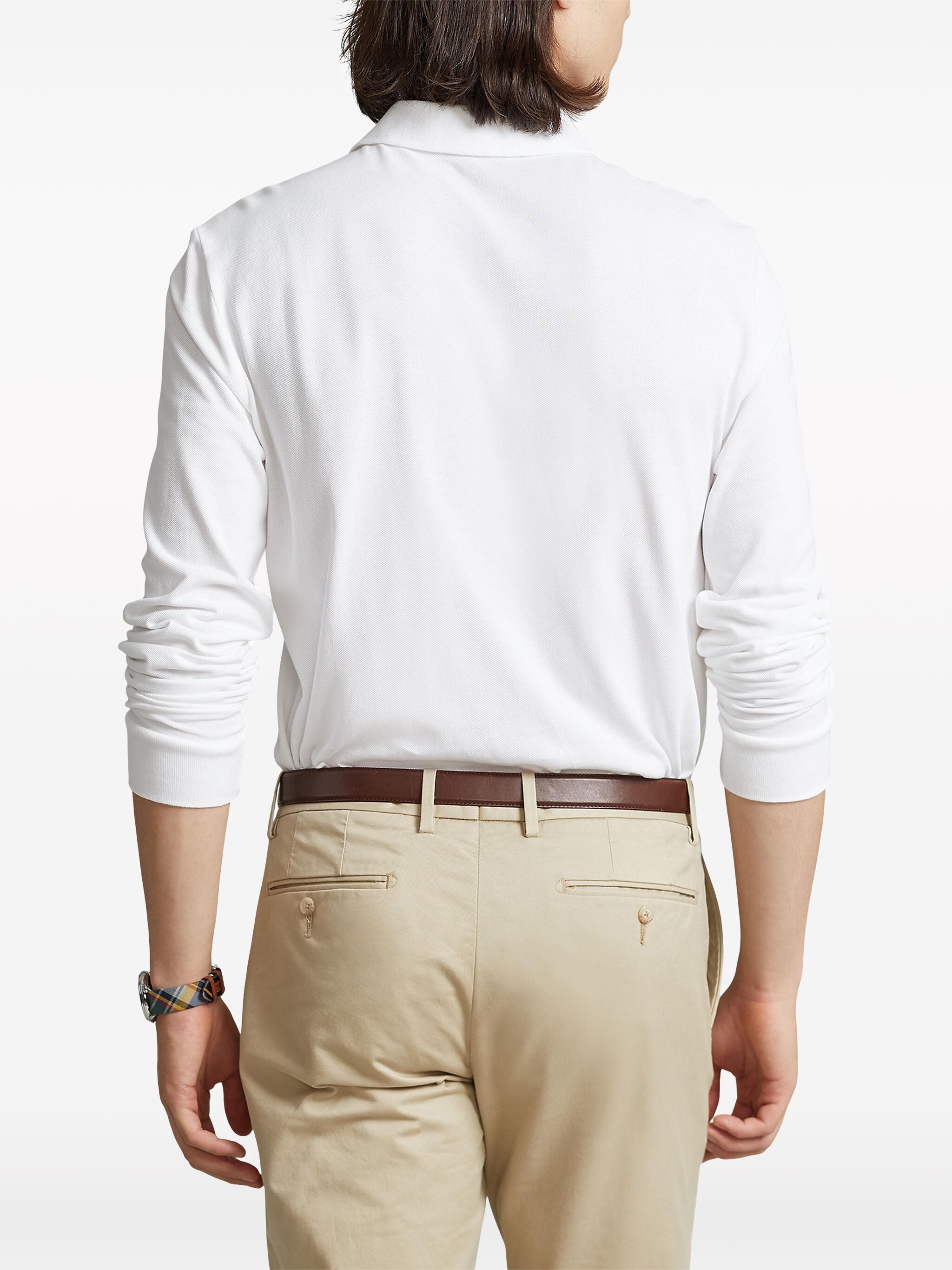 Polo Shirt White Maglia