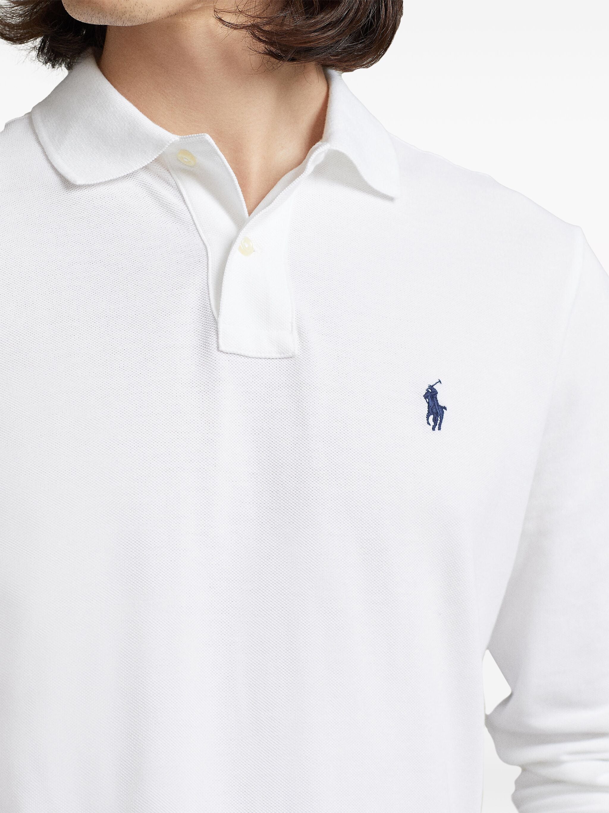Polo Shirt White Maglia