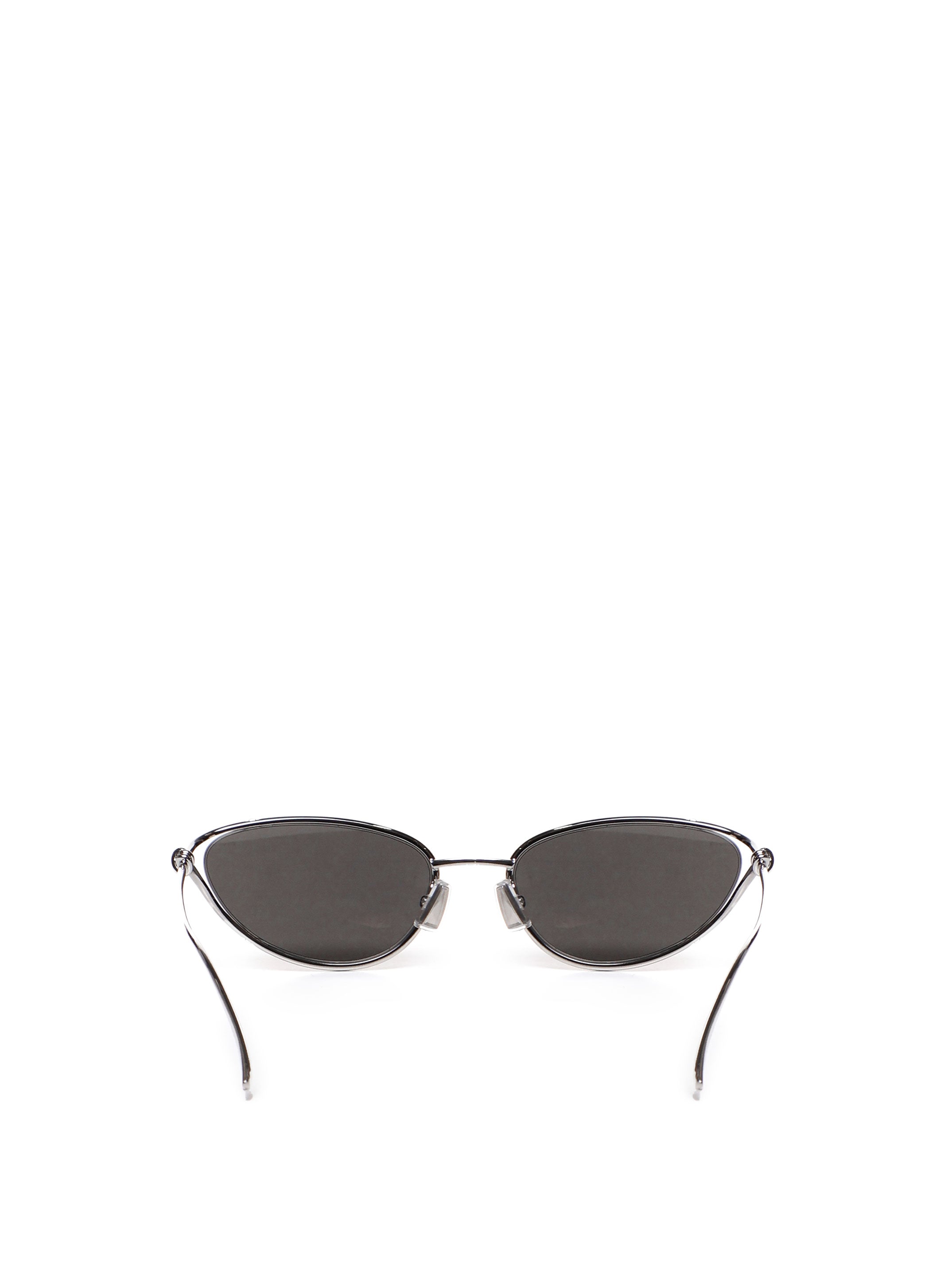 Bottega Veneta Sunglasses Silver Metal