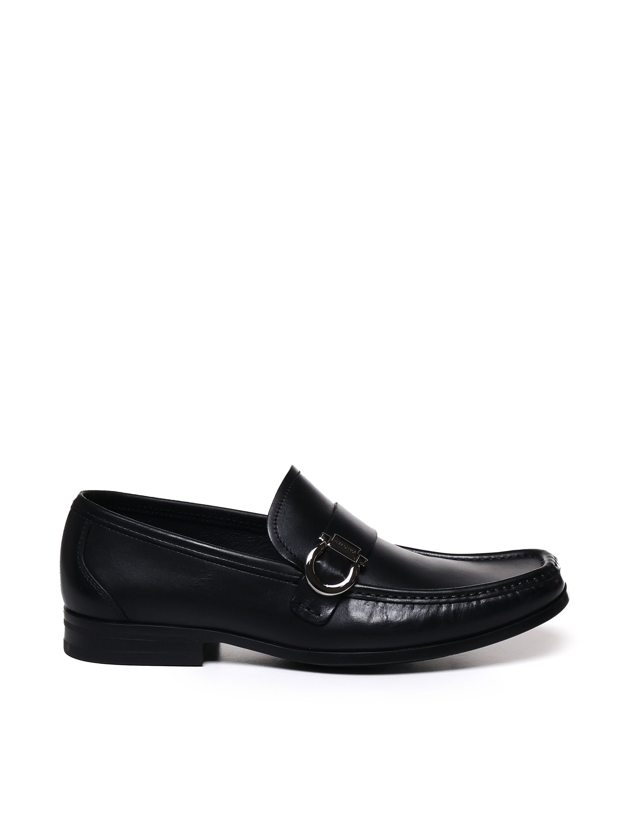 Ferragamo Flat Shoes Black Upper: Calf