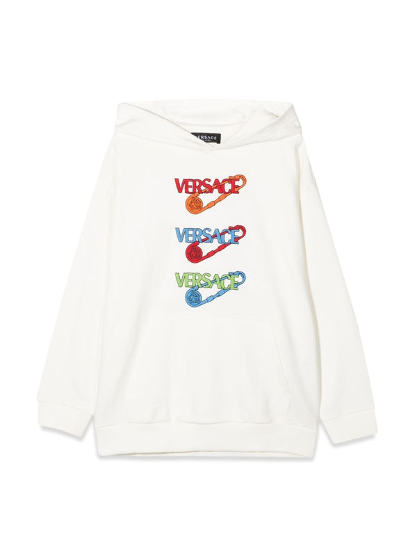 Hoodie Pins White Cotton Sweatshirts