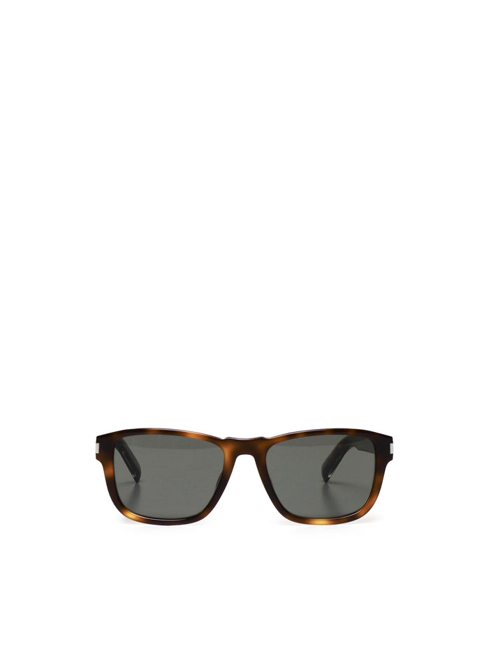 Saint Laurent Sunglasses Brown, Grey Acetate