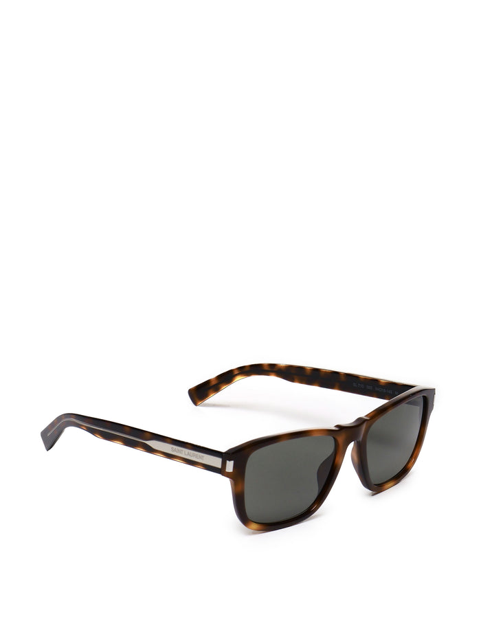 Saint Laurent Sunglasses Brown, Grey Acetate