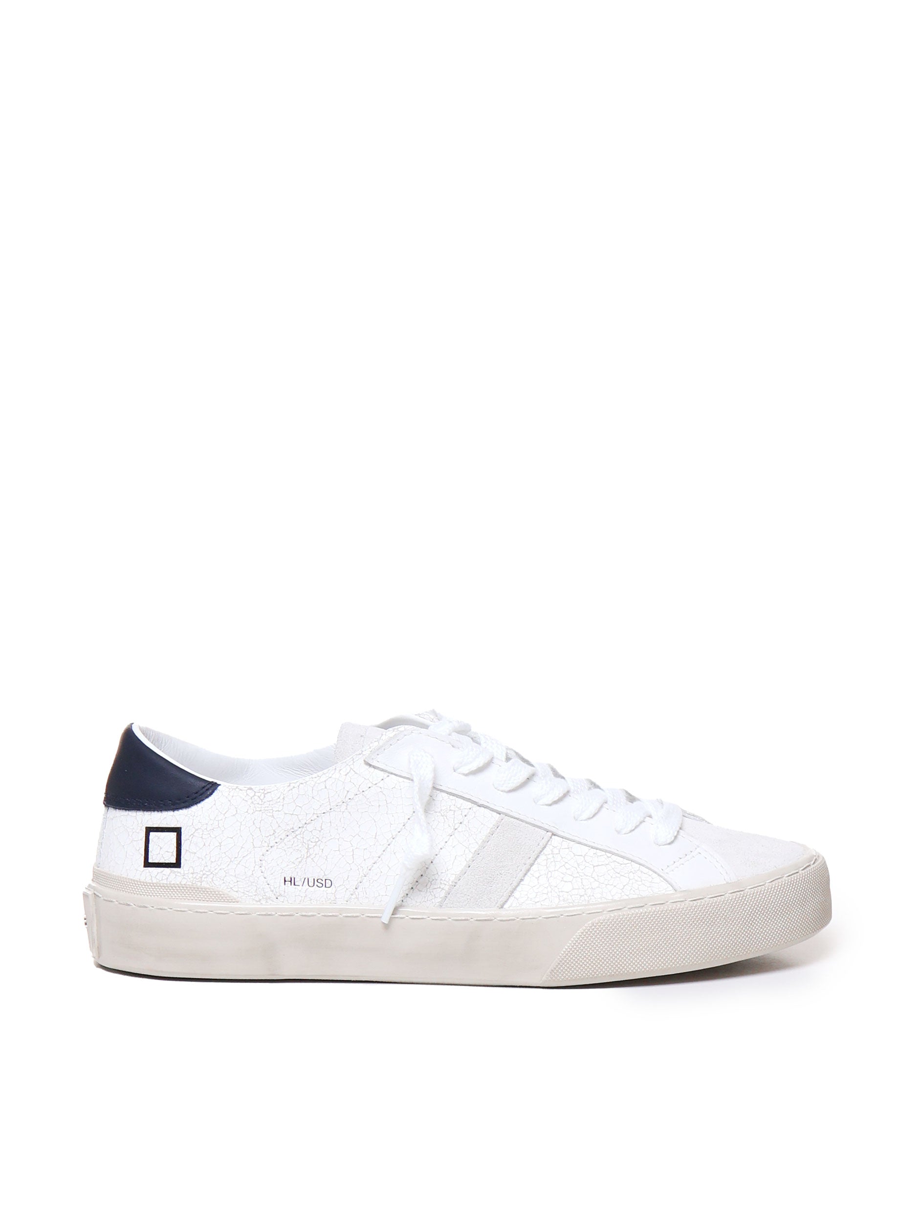 D.a.t.e. Sneakers White-blue