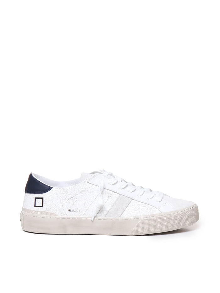 D.a.t.e. Sneakers White-blue
