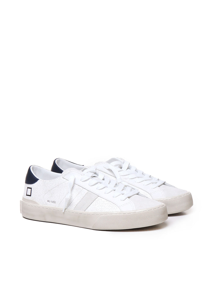 D.a.t.e. Sneakers White-blue