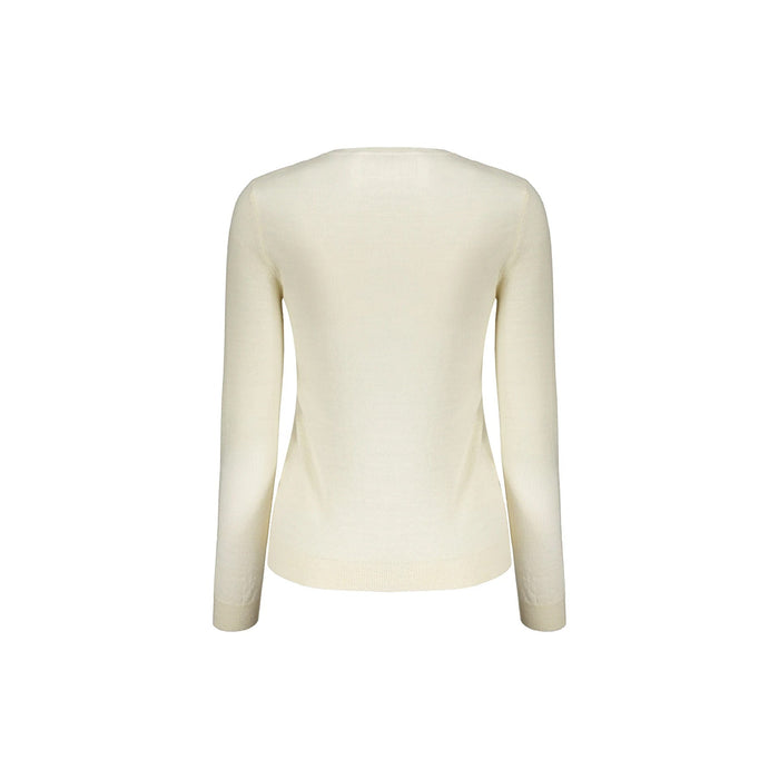 Garavani Logo Sweater Beige Virgin Wool