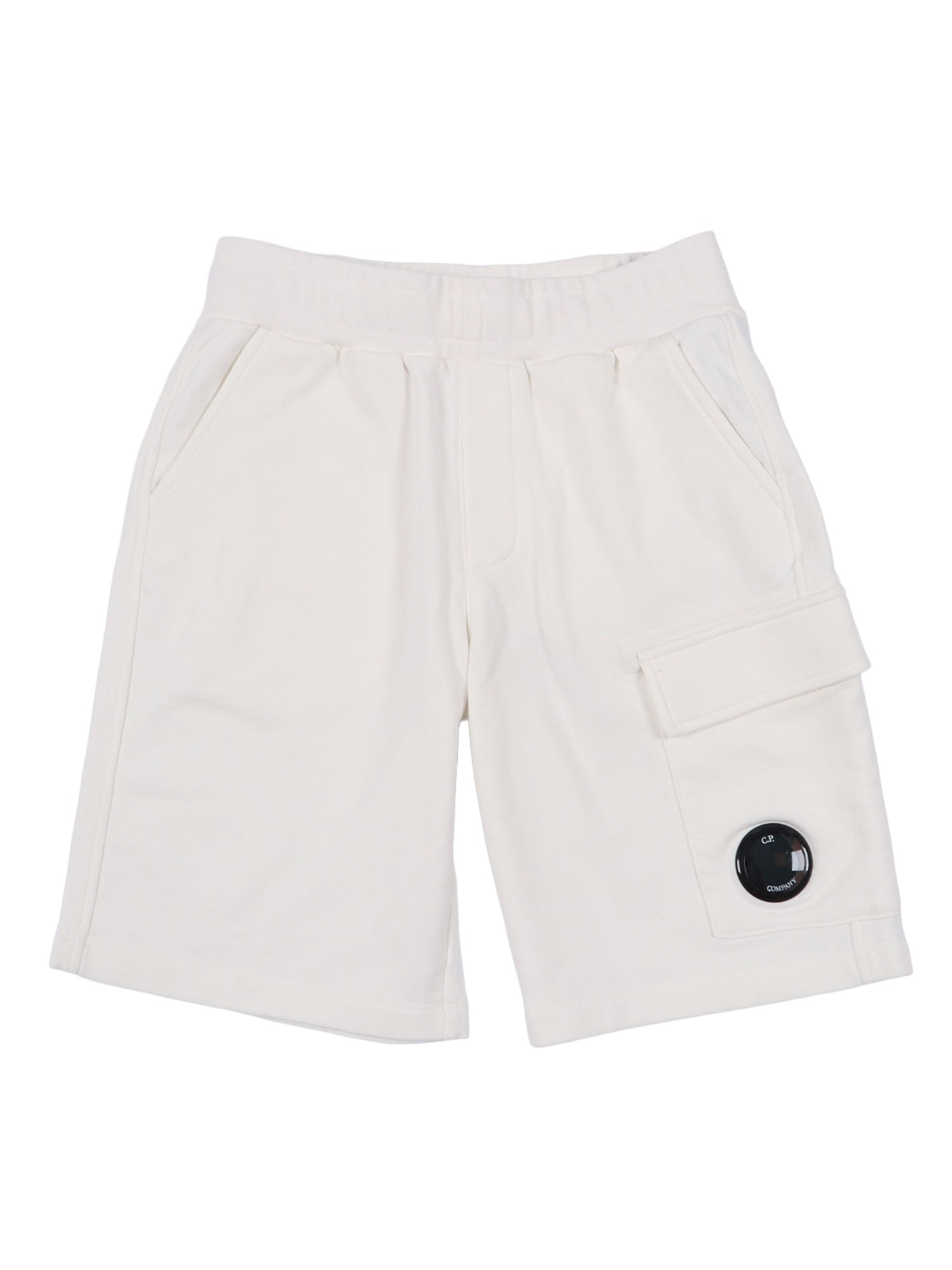 SHORTS White Cotton Bermuda