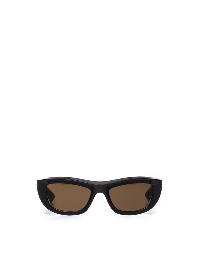 Bottega Veneta Sunglasses Brown Acetate
