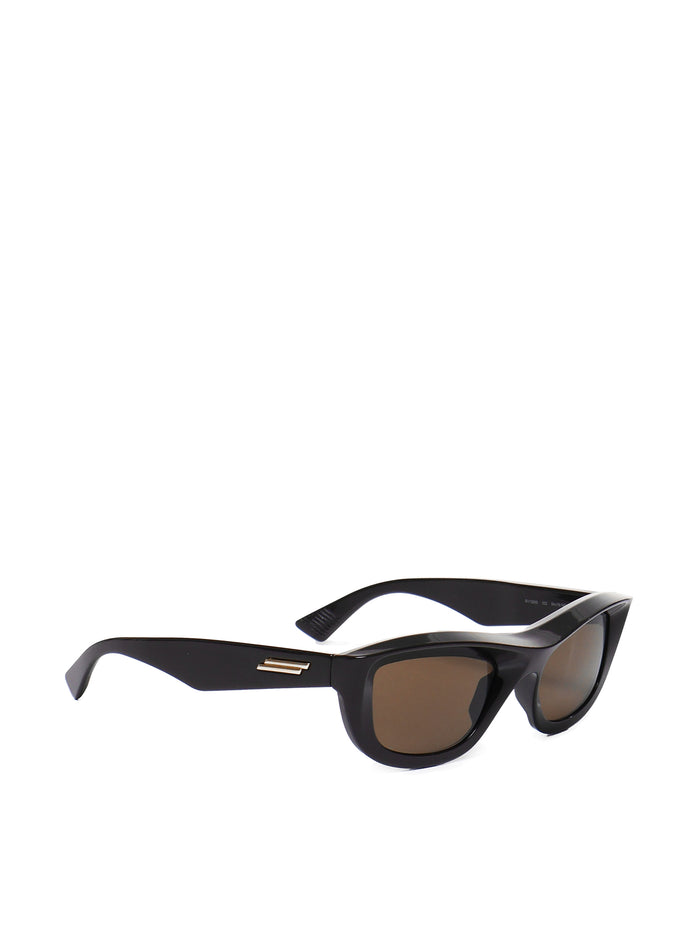 Bottega Veneta Sunglasses Brown Acetate
