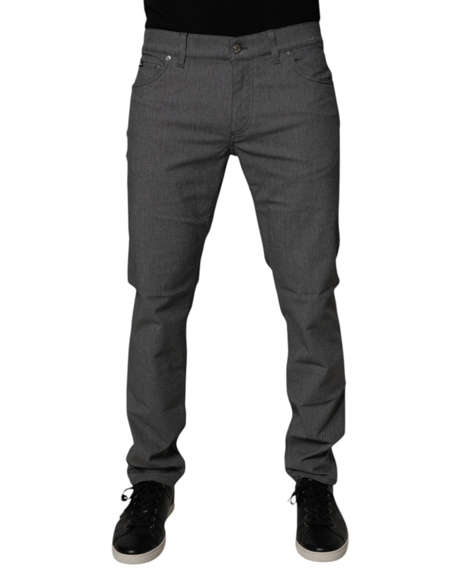 Dolce & Gabbana 98% Cotton jeans in gray