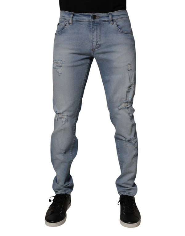 Dolce & Gabbana 99% Cotton jeans in blue