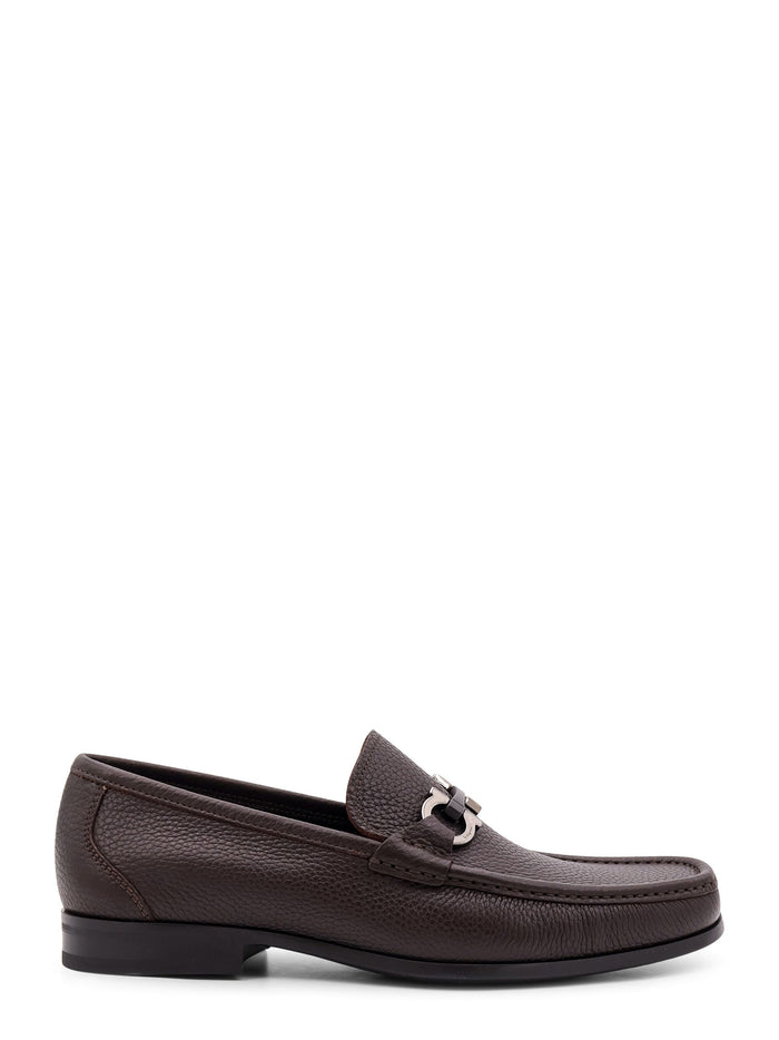 Ferragamo Flat Shoes Brown Pelle