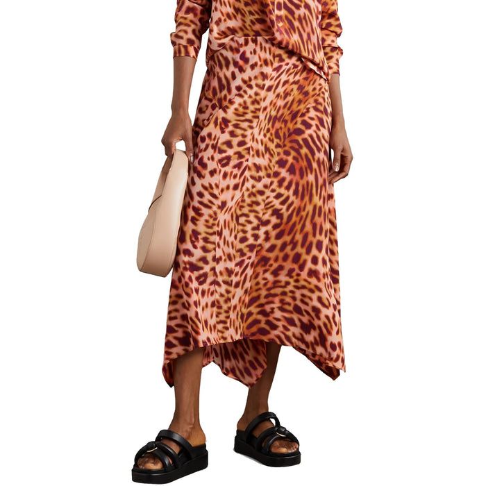 Silk Dress Orange