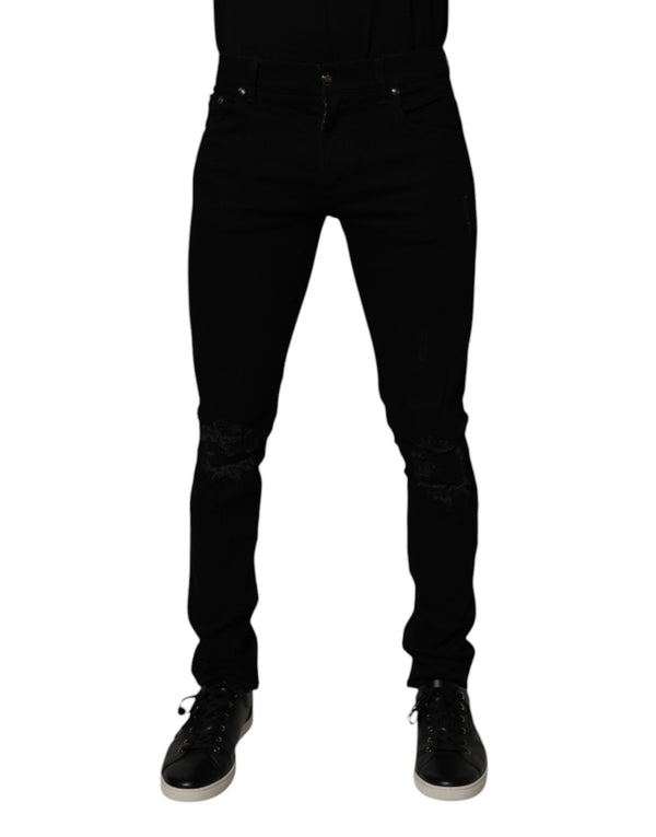 Dolce & Gabbana 98% Cotton 2% Elastane jeans in black