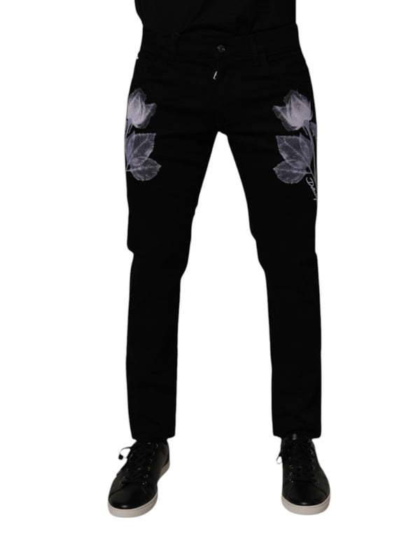 Dolce & Gabbana 98% Cotton jeans in black