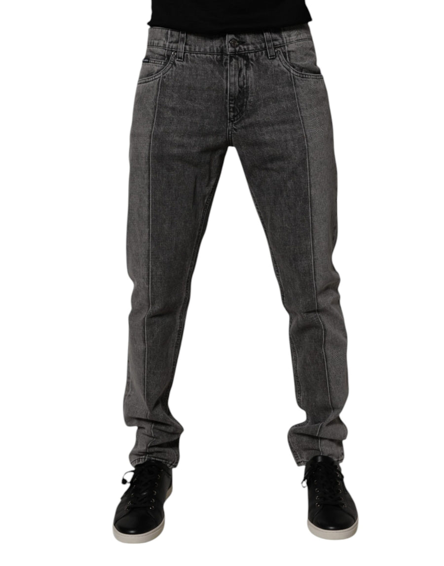 Dolce & Gabbana 100% Cotton jeans in gray