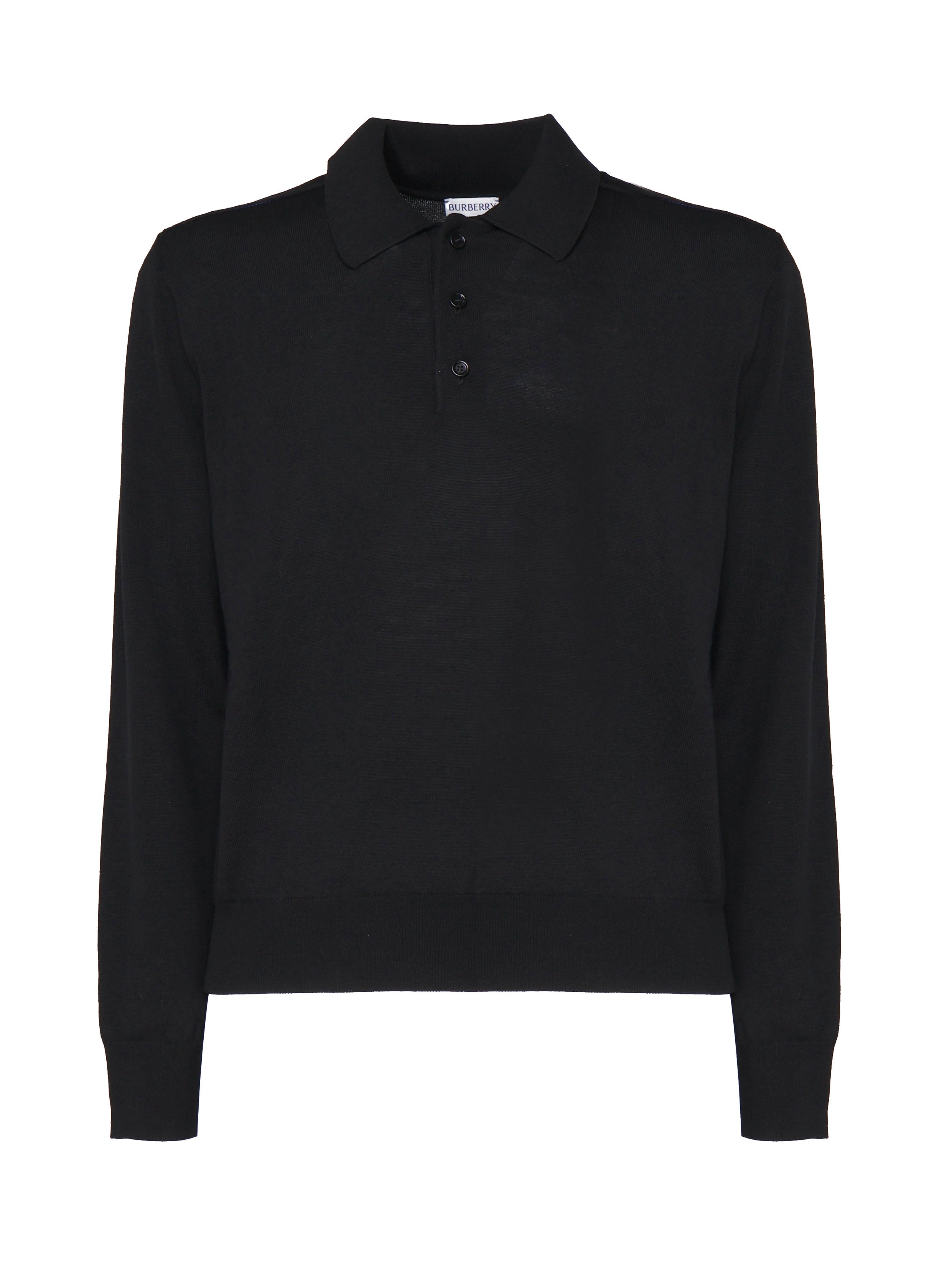 Burberry Sweaters Black Wool