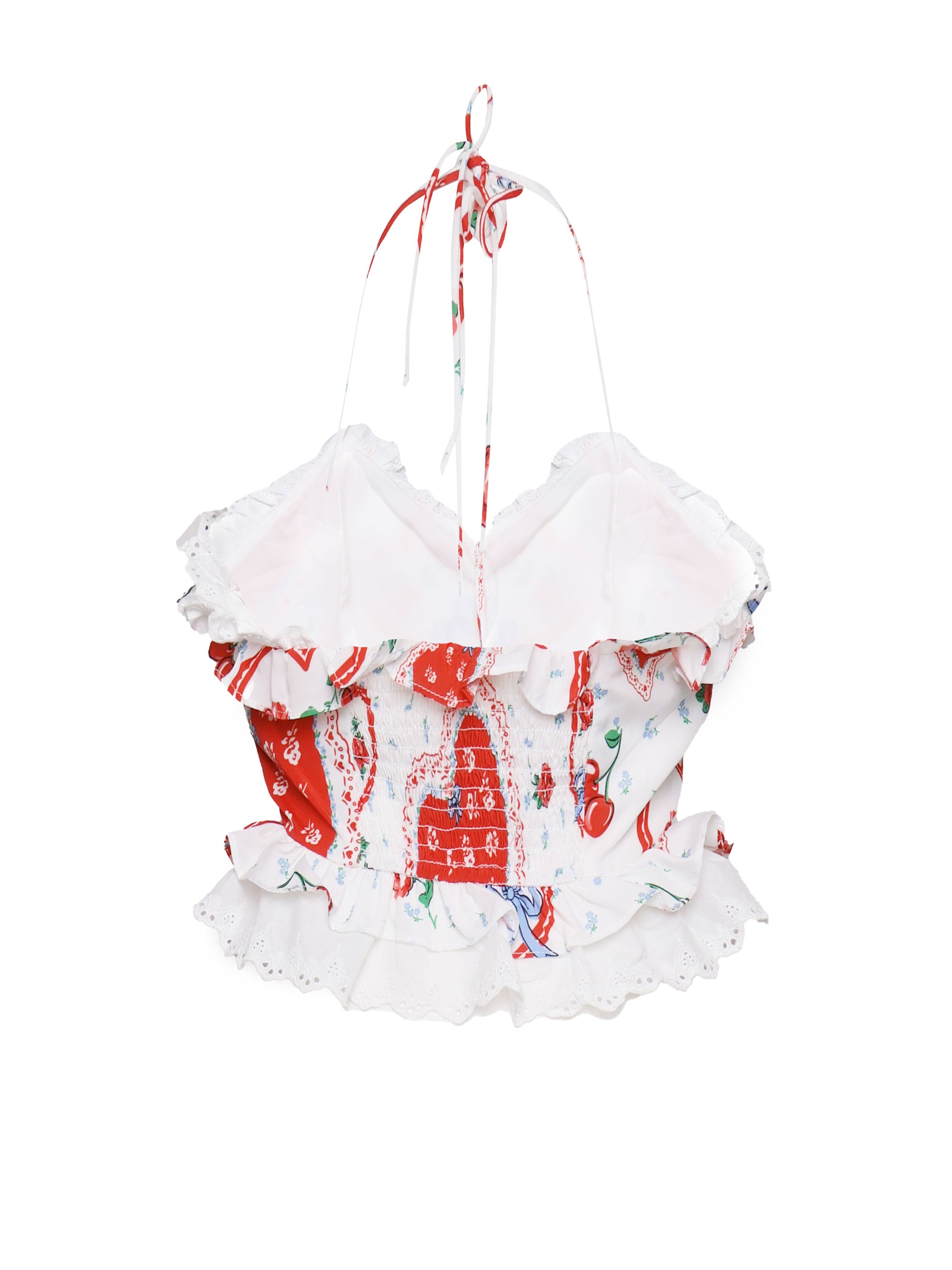 For Love & Lemons Top Red