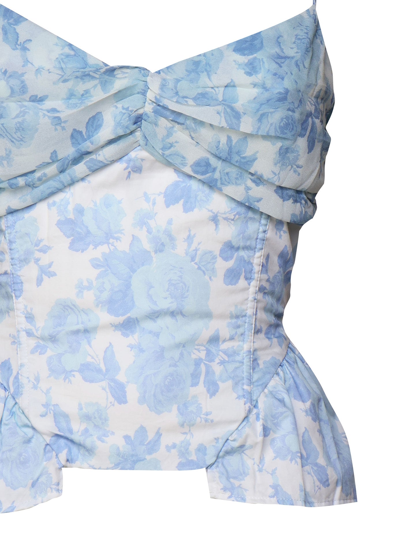 For Love & Lemons Top Blue