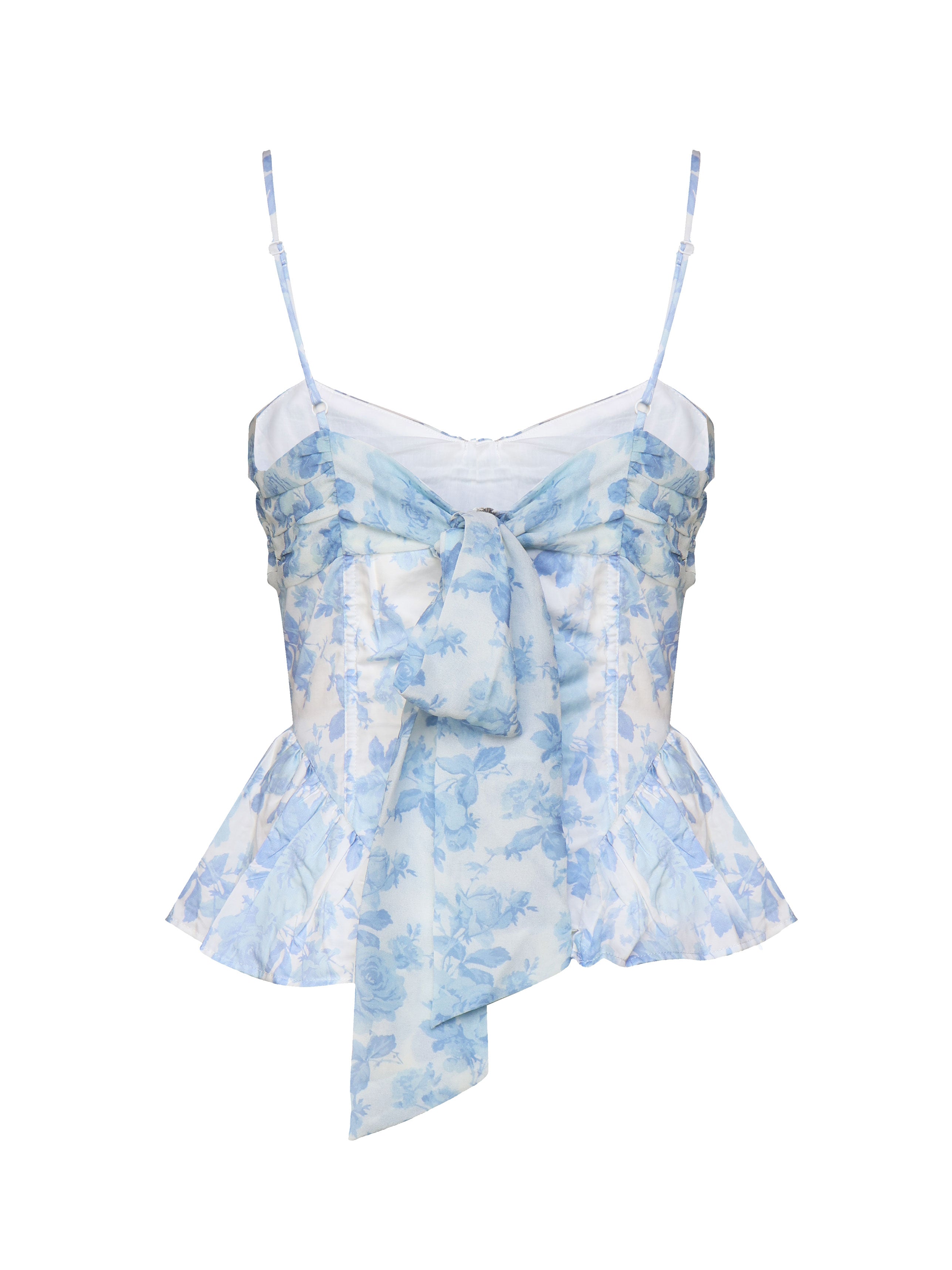 For Love & Lemons Top Blue