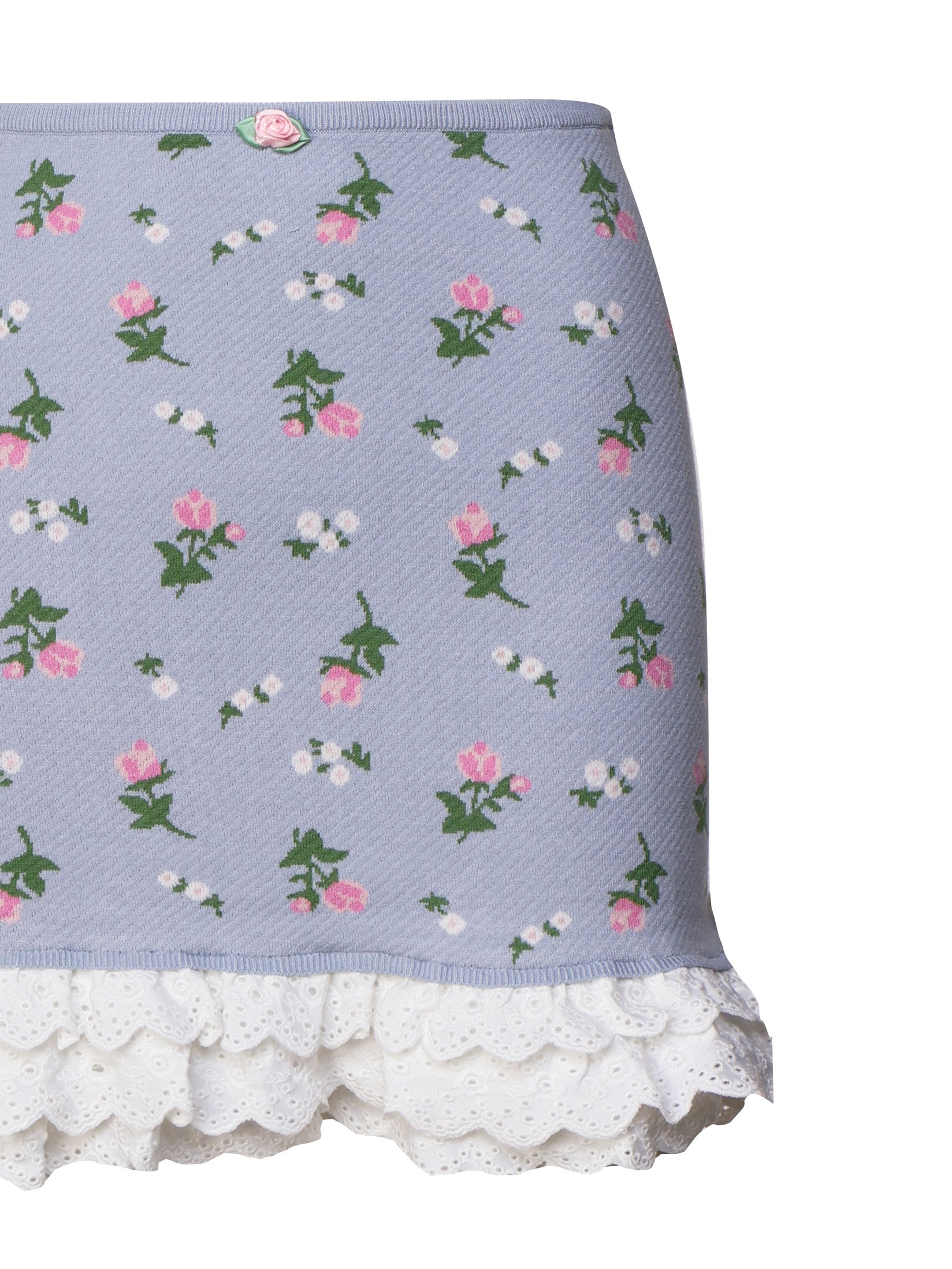 For Love & Lemons Skirts Blue