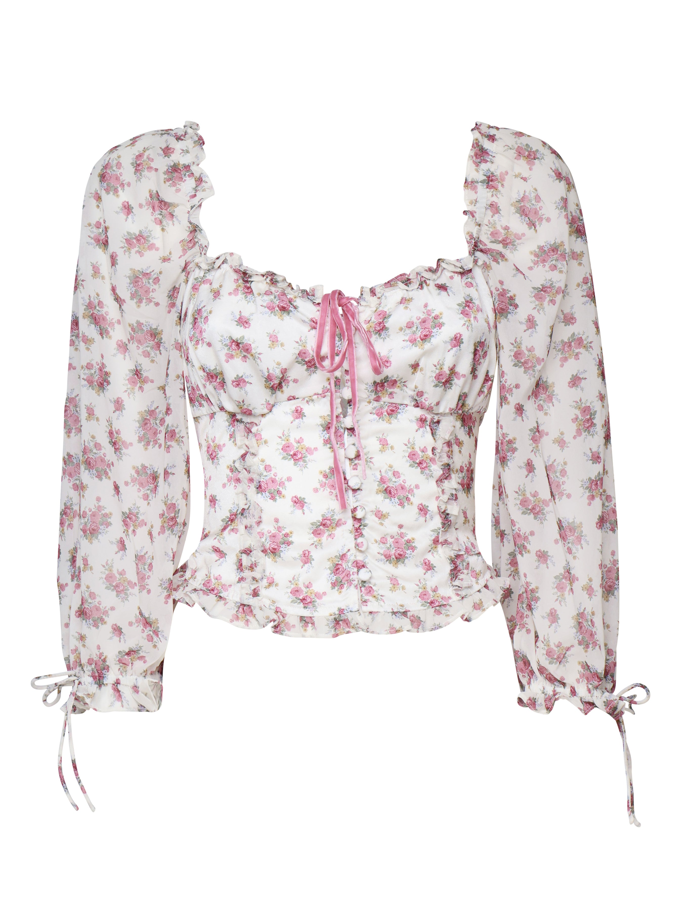 For Love & Lemons Top Pink