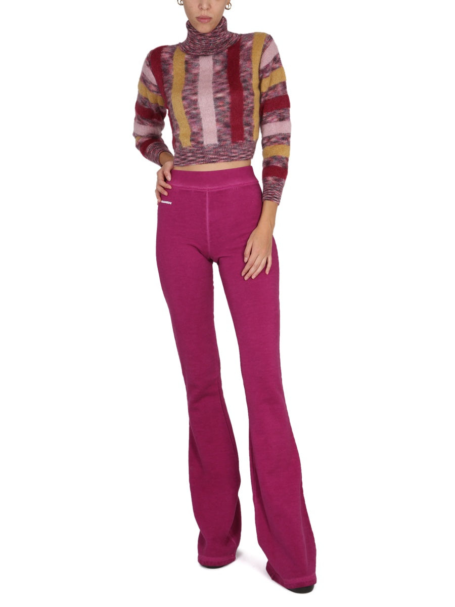 Cropped Shirt Multicolour Mohair Jumpers