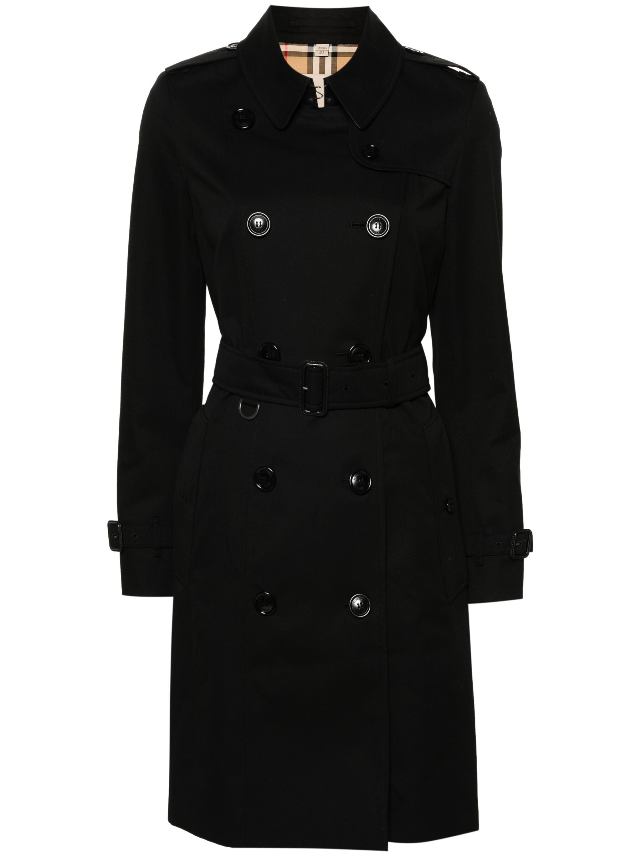 Chelsea Black Trench
