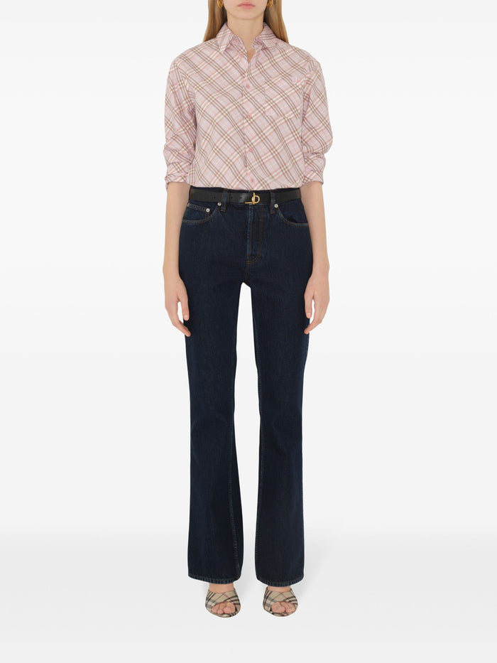 Denim Flared Blue Jean
