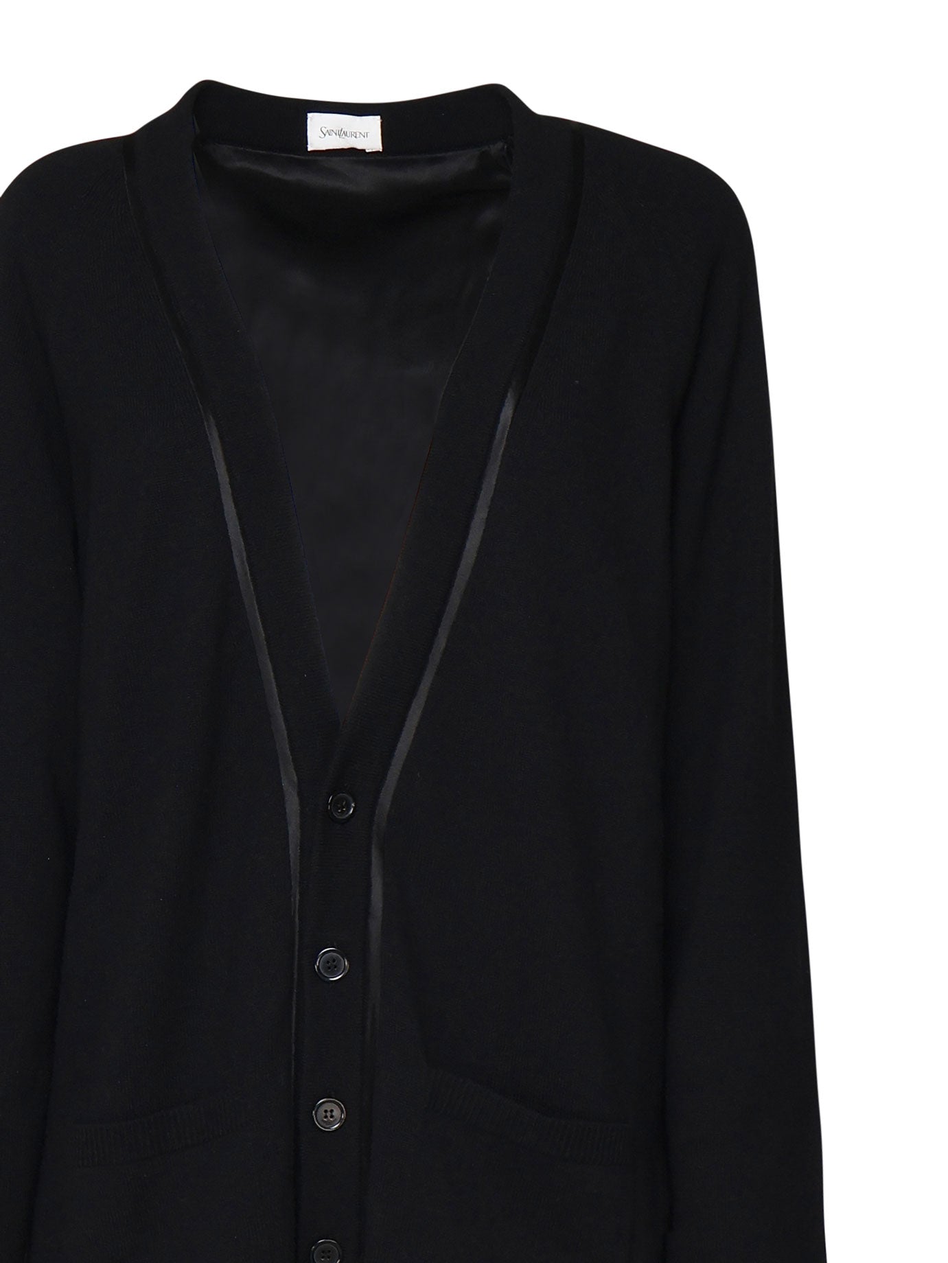 Saint Laurent Sweaters Black Wool