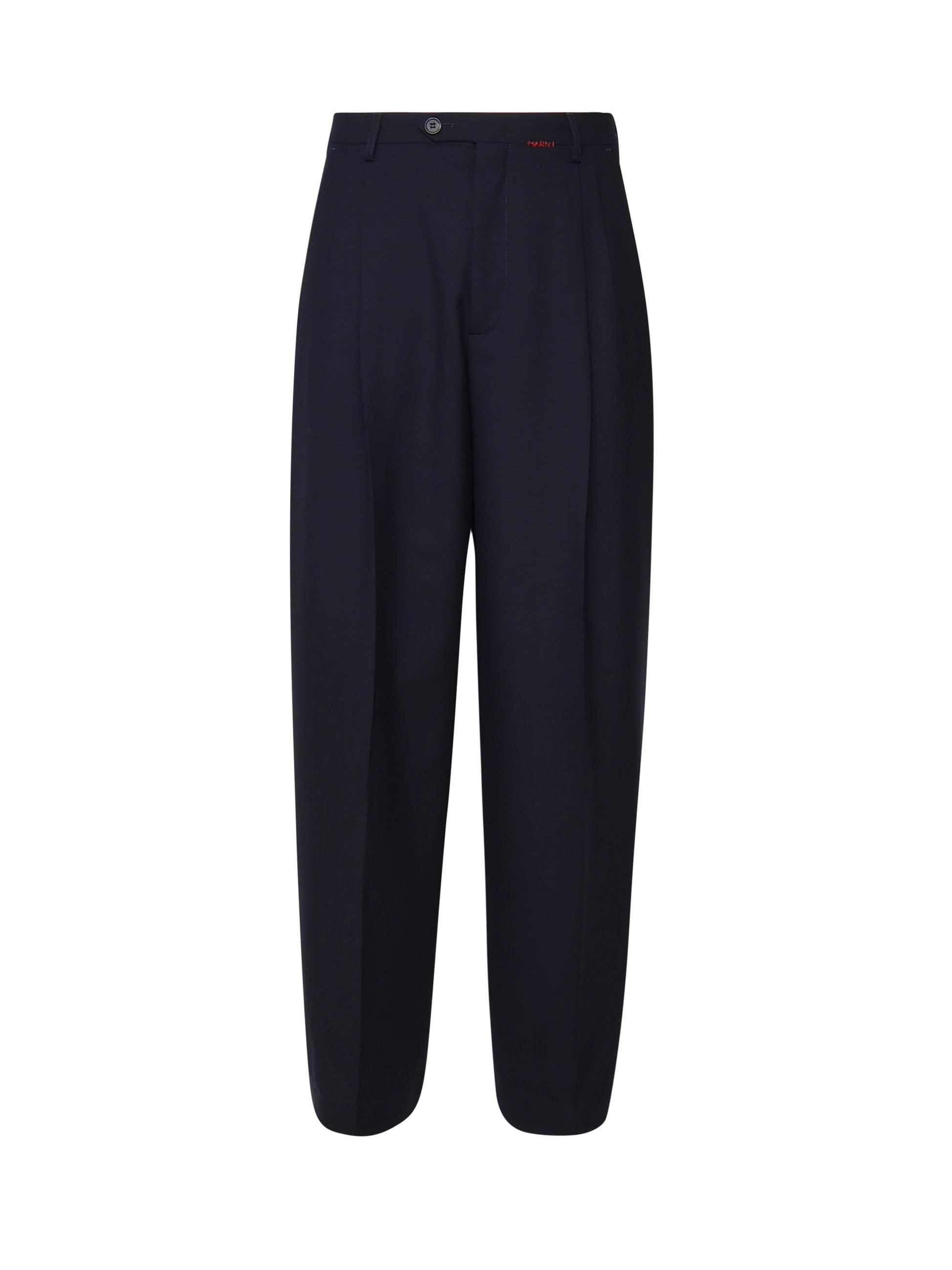 Marni Trousers Blublack