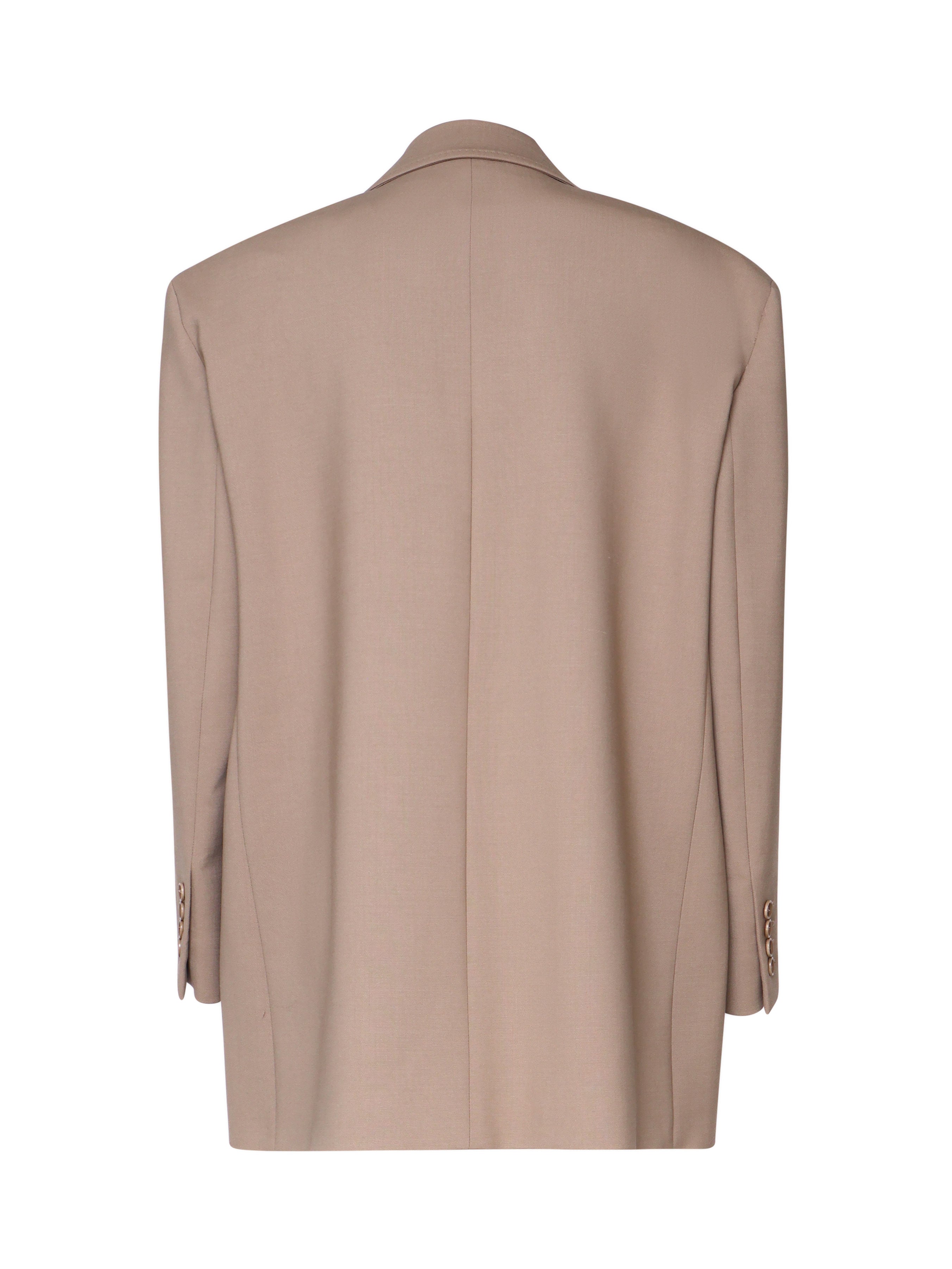 Max Mara Jackets Nut Virgin Wool