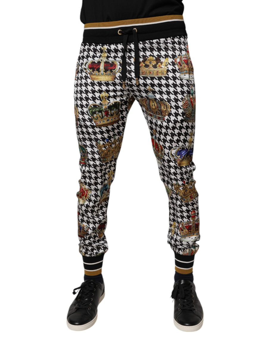 Dolce & Gabbana 100% Polyester joggers in multicolor